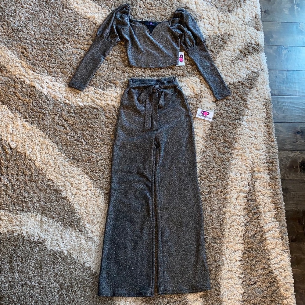 two piece disco set